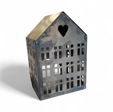 Hus til fyrfadslys med navn